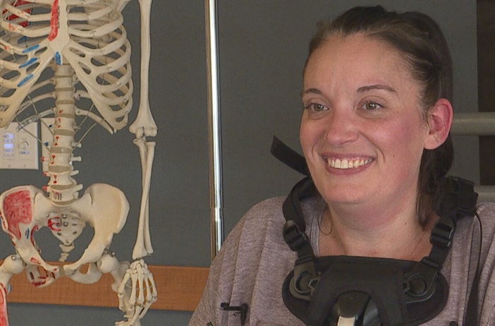 Local musician Katy Eberts on staying positive through rehab after being paralyzed