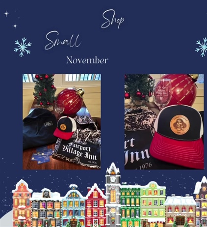 Need some gift ideas? Get them some FVI merch!

We’ve got logo Wine Glasses, Hooded Sweatshirts, Hats and Gift Cards available.  See your server or bartender to purchase. 

585-388-0112
thefvi.com