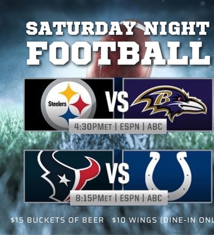 Big Saturday games on tonight!

Let’s gooooo!! 🖤💛
