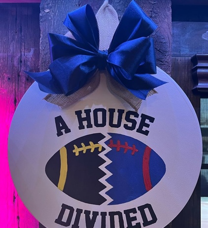 How appropriate is our new sign given to us by @jessicaailsnia that @firehouse_woodworks made? We love it!!