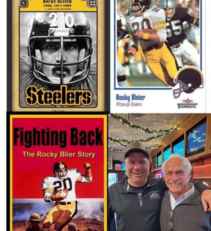 Legendary Pittsburgh Steeler running back Rocky Bleier - The Official Fan Page in 1968 and from 1971 to 1980 stopped in today th...
