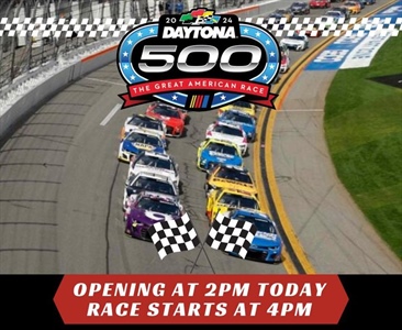 🏁🏎️ Open at 2pm today!