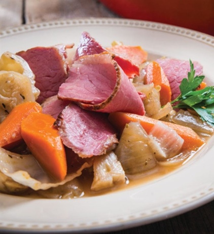 Get your self fueled up with our Slow Roasted Corned Beef and Cabbage! 

See pic of ours in comments ⬇️