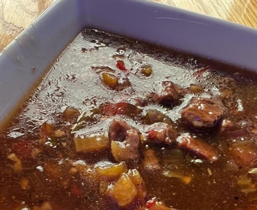 🥣 Soup du Jour: 

🥩•Teriyaki Beef and Pepper (pictured)
🍖•Old Fashion Bean and Ham