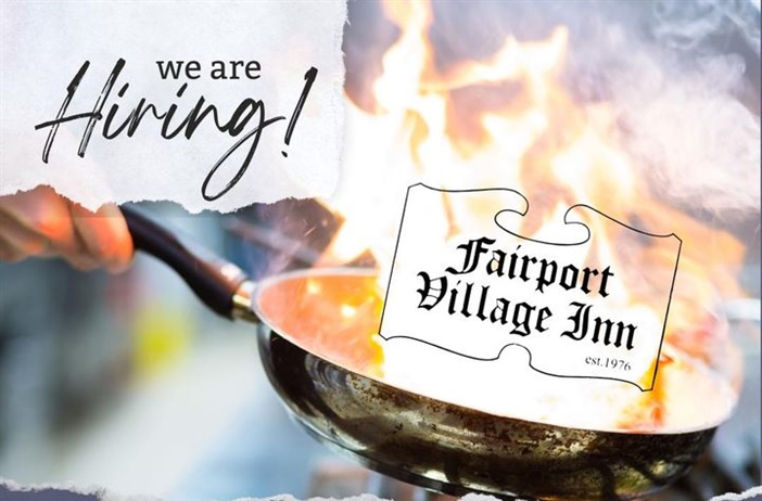 🌟 Join Our Team! 🌟

Are you passionate about cooking and creating delicious dishes? We're looking for a talented daytime cook to join our team!

🧑🏻‍🍳 Position: Experienced Cook
🕒 Hours:  7am - 3pm; Tuesday thru Saturday 
💼 Location: 103 N. Main St; Fairport

🔥 Responsibilities:
- Prepare and cook menu items with precision and care
- Maintain a clean and organized kitchen environment
- Collaborate with the kitchen team to ensure efficient operations

🌟 Requirements:
- Strong knowledge of food safety practices
- Ability to work in a fast-paced environment
- Positive attitude and a team player

💰 We offer competitive wages and a supportive work environment!

📧 To apply, please send your resume to kbeckwith54@gmail.com or drop by in person. We look forward to meeting you!

🫵🏻 Know