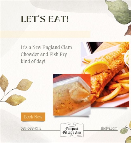 A post from Fairport Village Inn