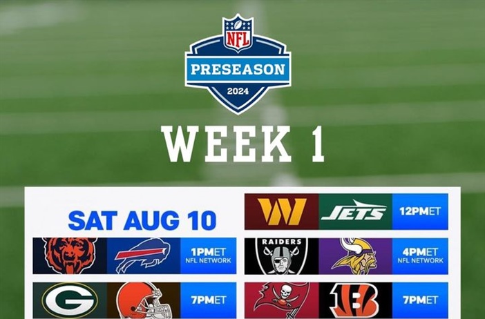 🏈 NFL Preseason Day 3 at Fairport Village Inn!