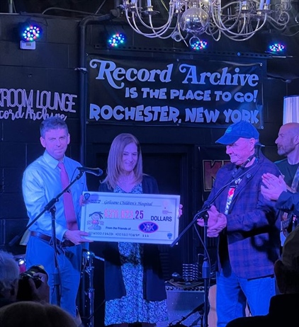 Check presentation to Golisano’s Children’s Hospital from this year’s Fairport Music Festival!