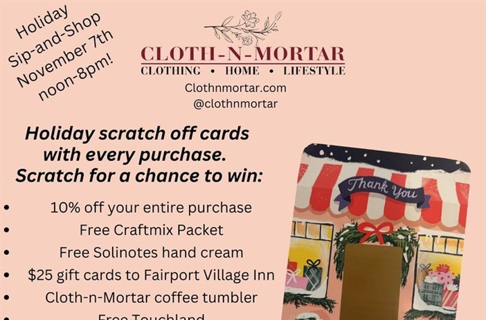 Photos from Cloth-n-Mortar's post