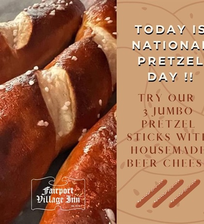 Pretzel 🥨 Day!!