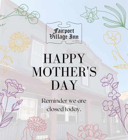 We are closed today so our team can spend time with their families and honor the incredible moms in their lives