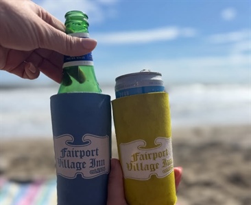 Friends representing in Outer Banks. Cheers! 🍻