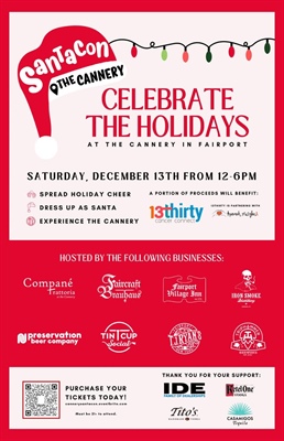 Don’t forget to get your tickets to Santacon!!