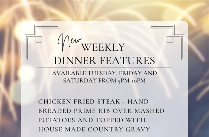 🔥 This Week’s Dinner Specials 🔥