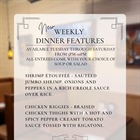 👨🏻‍🍳 Chef Joe’s Weekly Creations 👨🏻‍🍳