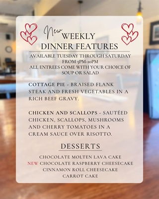 🌹This Valentine’s Week at the Inn