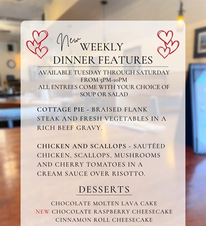 🌹This Valentine’s Week at the Inn