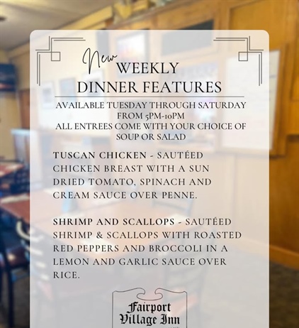 👨🏻‍🍳 New Week • New Specials 👨🏻‍🍳