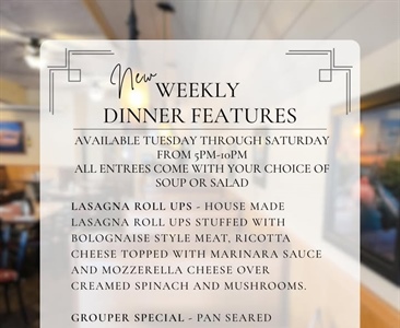 👨🏻‍🍳 New Specials This Week 👨🏻‍🍳