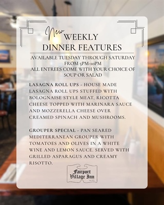 👨🏻‍🍳 New Specials This Week 👨🏻‍🍳