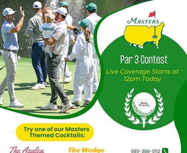 Golf’s most fun tradition starts TODAY — the The Masters Par 3 Contest 🌸🏌🏼‍♂️