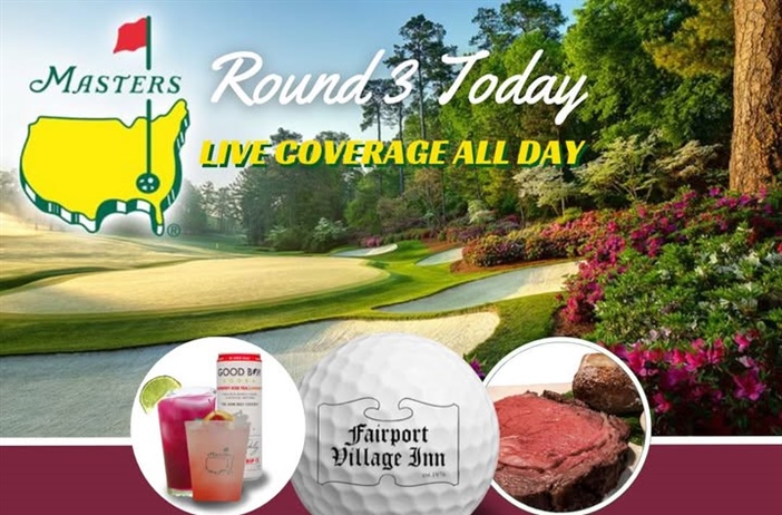 Moving Day is here ⛳️ Round 3 of The Masters Tournament