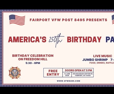 🎉🇺🇸 America’s 250th Birthday Party!