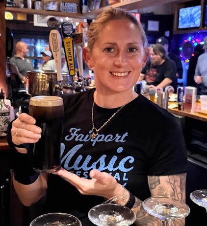 Come say goodbye and good luck to Kristen as today is her last day before her wrist surgery