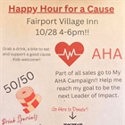 This Wednesday we are hosting a fundraiser for Erica Brongo Laszek and the American Heart Association Leaders of Impact