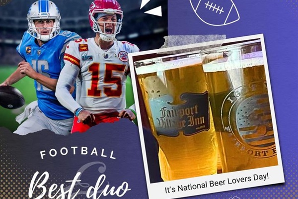 🏈Are you ready for some football??🏈
We’ll be kicking off the start of the season at 7pm tonight...